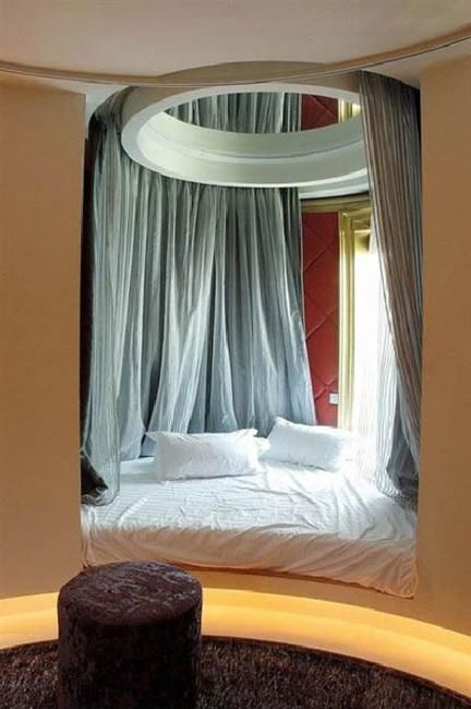 Một thiết kế khác lạ về phòng ngủ.