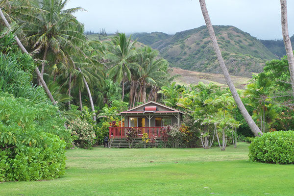 Căn nhà gỗ tại thiên đường Molokai, Hawaii.
