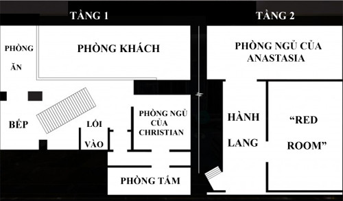 không gian nội thất của căn hộ.