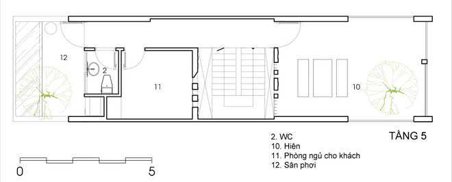 Bản thiết kế chi tiết các không gian ngôi nhà3