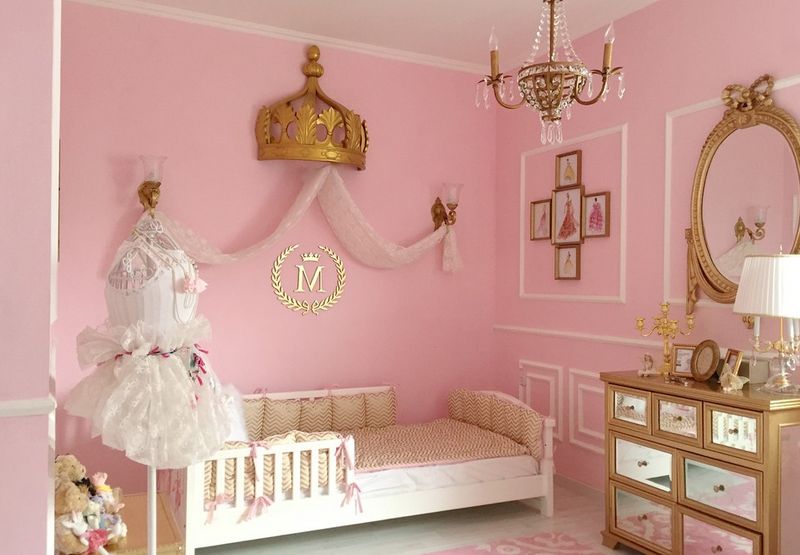  căn phòng của những cô bé có ước mơ làm công chúa.