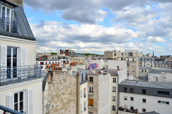  những nóc nhà xinh xắn của Paris