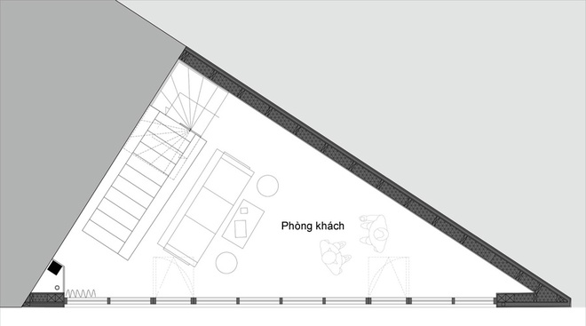 Bản thiết kế không gian nội thất tầng 3