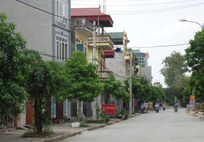 đấu giá quyền sử dụng đất tại xã Nguyên Khê, huyện Đông Anh 