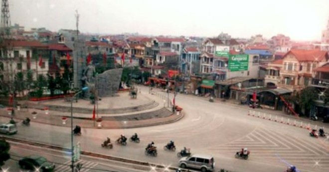 quy hoạch 148 ha đất của thị trấn Phùng để phát triển đô thị 
