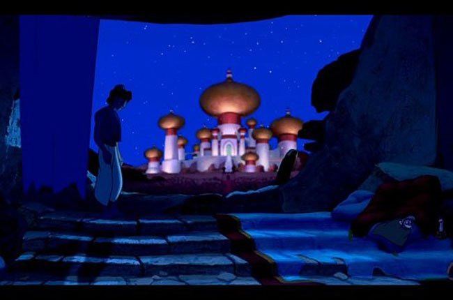 hoạt hình Aladdin và cây đèn thần 