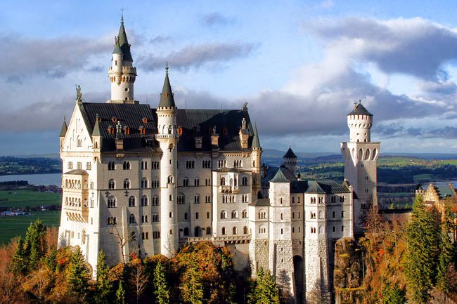 lâu đài Neuschwanstein 