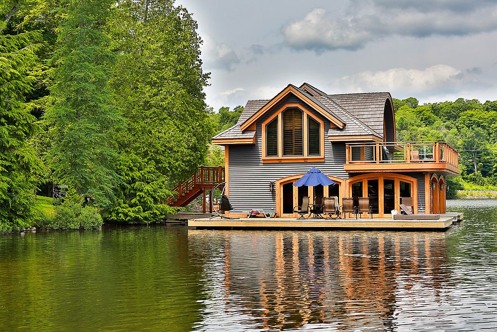 Nhà trên hồ nước