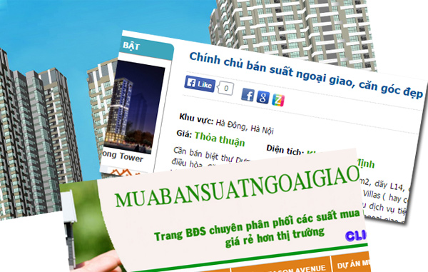 rao bán suất ngoại giao