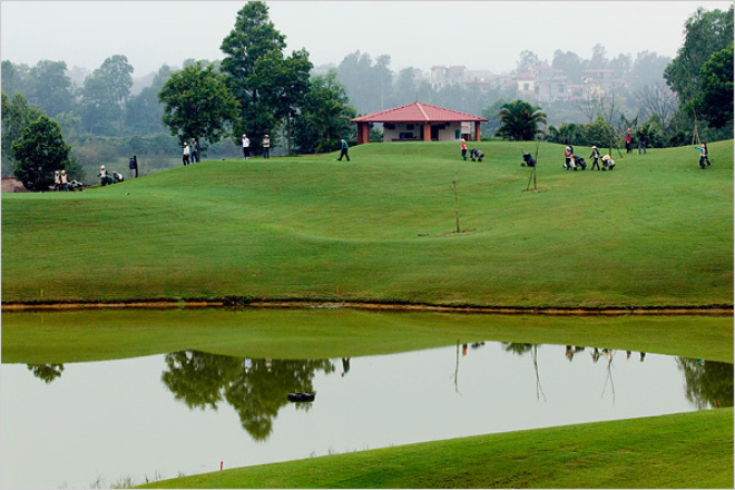 Sân golf Đồng Mô được mở rộng 