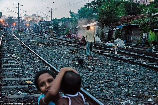 khu ổ chuột ở Ấn Độ