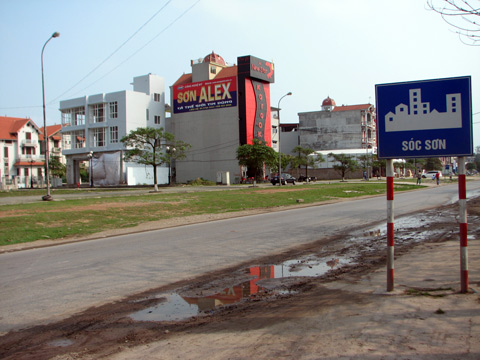 Giá đất bồi thường cao nhất tại Sóc Sơn là 924.000 đồng/m2.