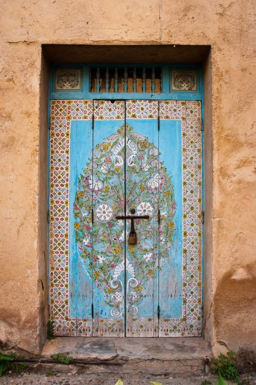 Cánh cửa tình yêu tình tại Rabat, Morocco 