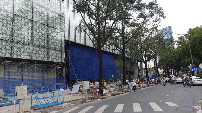 Trung tâm thương mại Sai Gon Centre giai đoạn 2 đang gấp rút thi công ​ để mở cửa vào cuối năm nay