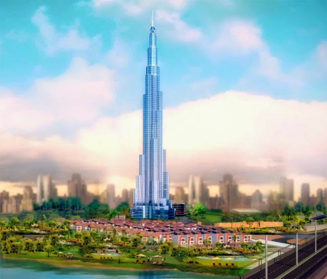Sau khi hoàn thành Landmarrk 81 sẽ nằm trong top 10 tòa nhà cao nhất thế giới (ảnh minh họa, nguồn: internet)