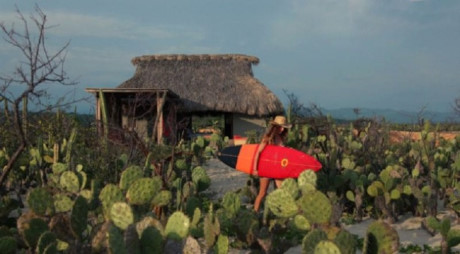 Túp lều xinh đẹp này được dựng lên ở một bờ biển của Mexico 