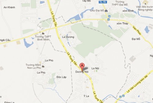 Hà Nội điều chỉnh cục bộ Quy hoạch chi tiết khu đô thị hai bên đường Lê Trọng Tấn.