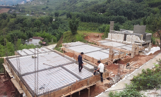 Dự án Sapa Jade Hill Hill đang tiếp tục xây dựng các hạng mục theo đúng tiến độ đã được cấp phép