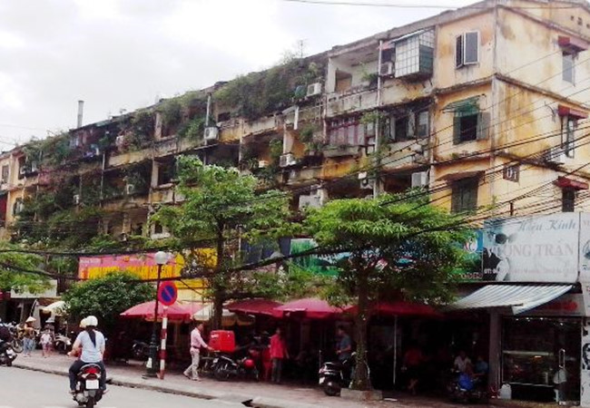 cải tạo chung cư cũ tại Hà Nội