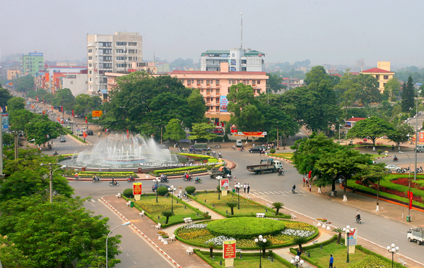 di dời trung tâm hành chính Thái Nguyên