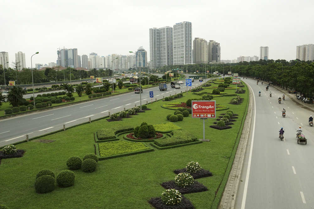 "thành phố vườn" kiểu mẫu bên Đại lộ Thăng Long​