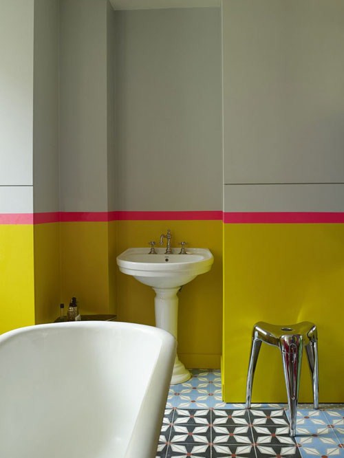 màu sơn tường nhà tắm cho mùa hè