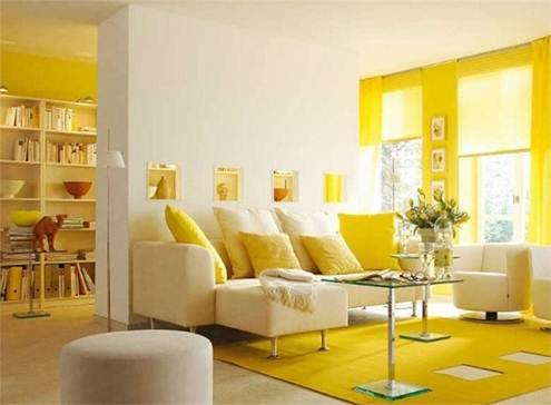 nhiều màu vàng để sơn nhà