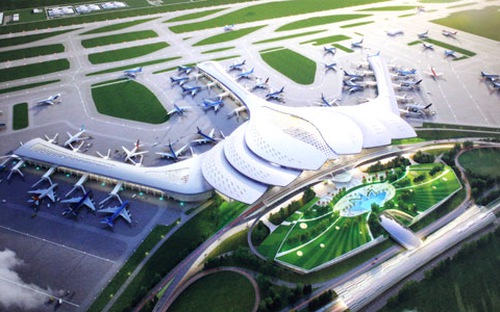 thiết kế sân bay Long Thành
