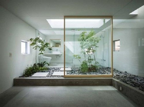 Phòng tắm mang phong cách Nhật Bản 