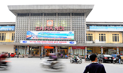 xây mới ga Hà Nội