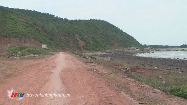 Đường ven biển Nghệ An đoạn qua Cửa Hiền - huyện Diễn Châu