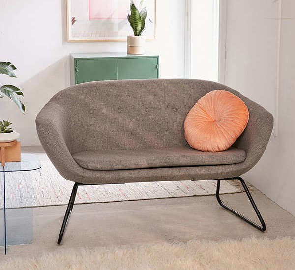 settee kiểu dáng độc đáo