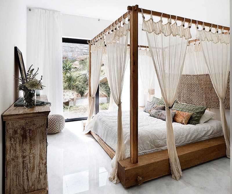 thiết kế giường canopy đẹp