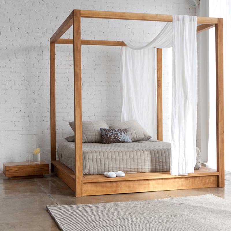 thiết kế giường canopy 