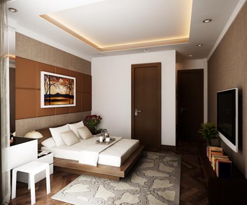  thiết kế không gian nội thất cho phòng ngủ hẹp.