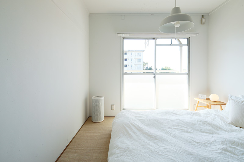 Phòng ngủ có thiết kế đơn giản