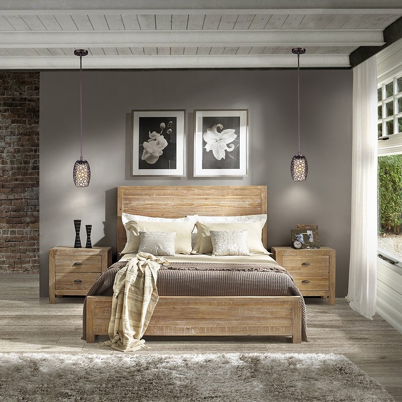 Các mẫu giường ngủ bằng gỗ 