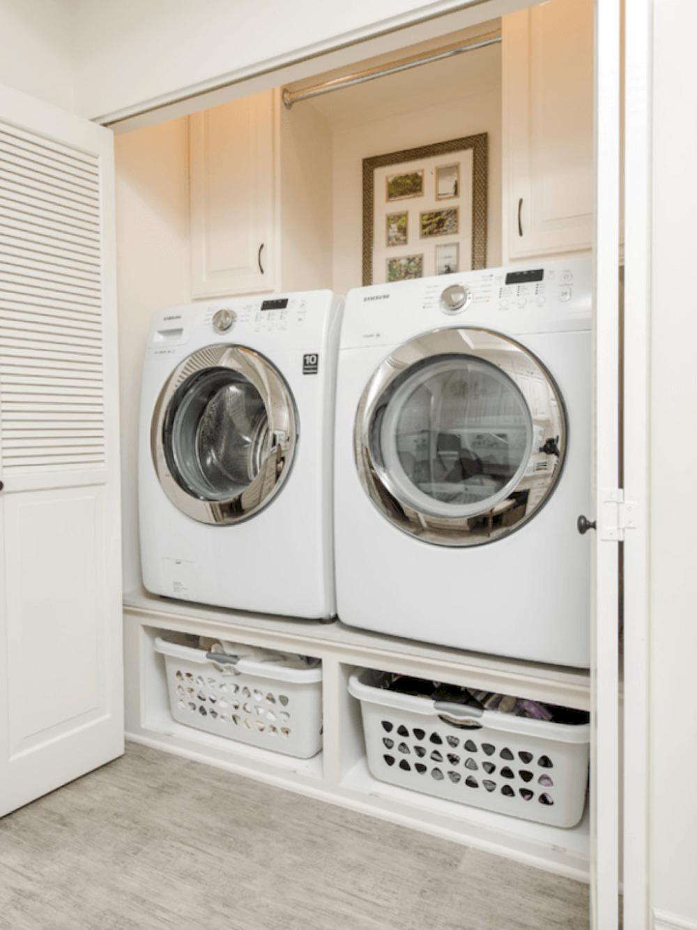 cách đặt máy giặt gọn đẹp trong những ngôi nhà nhỏ hẹp