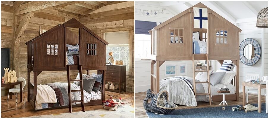 Mẫu thiết kế phòng ngủ cho hai bé sinh đôi 