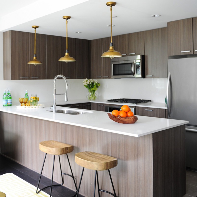10 mẫu phòng bếp nhỏ tiện nghi dành cho căn hộ chung cư