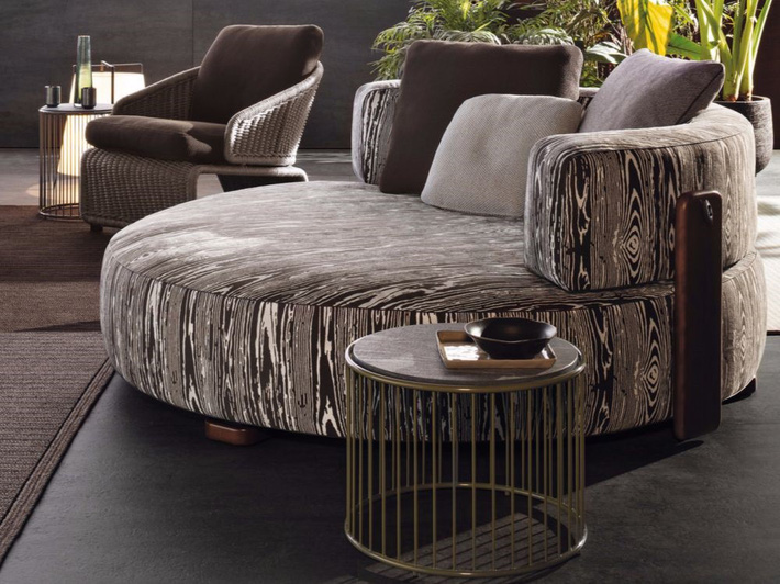 ghế sofa hình tròn