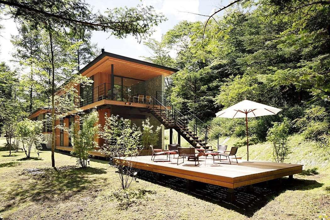nhà nghỉ dưỡng giữa rừng