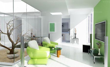 Có thể thay đổi màu sắc trong căn nhà của mình, đơn giản chỉ với liệu pháp ánh sáng. 
