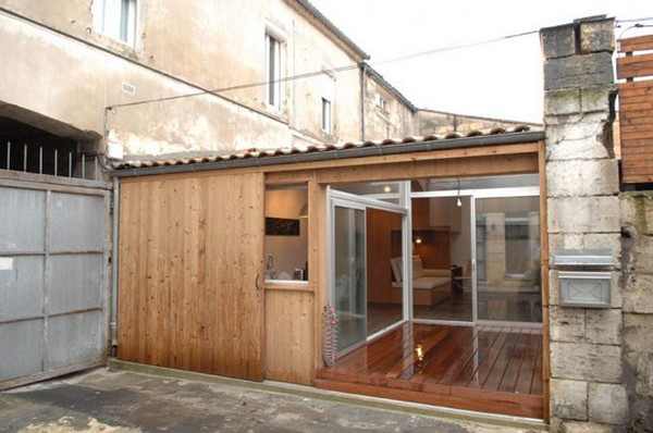 Passage Buhan 12 Inspiring: Garage Converted Into a Wecoming 41 Square Meter Crib
