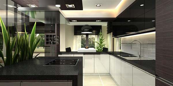 Luxury penthouse design 10 Luxurious Penthouse Apartment with Breathtaking Colour Composition