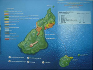 Bản đồ quy hoạch khu du lịch sinh thái Hòn Khoai