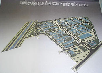 Cụm Công nghiệp thực phẩm Hapro. Ảnh: P.V.