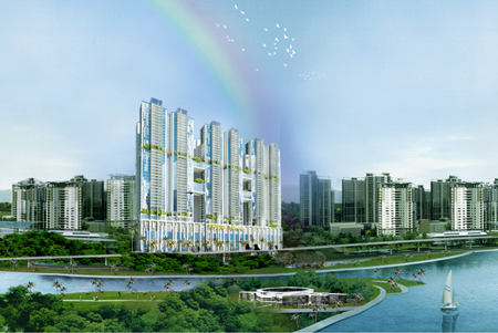 Tricon Towers thừa hưởng đầy đủ hệ thống công viên và hồ công cộng của Khu đô thị Splendora
