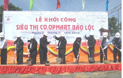 Khởi công Co.opMart Bảo Lộc