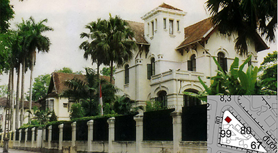 Biệt thự số 49 Điện Biên Phủ mang phong cách địa phương Pháp.
